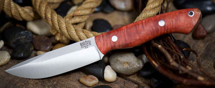 Bark River Knives: Kalahari Drop-Point Hunter