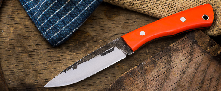 Lon Humphrey Custom Knives - Sterling - Micarta