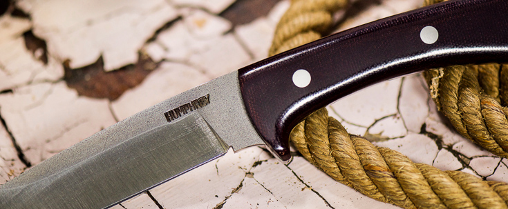 Lon Humphrey Custom Knives - Scout - Micarta