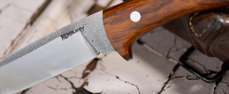 Lon Humphrey Custom Knives - Scout - Cocobolo