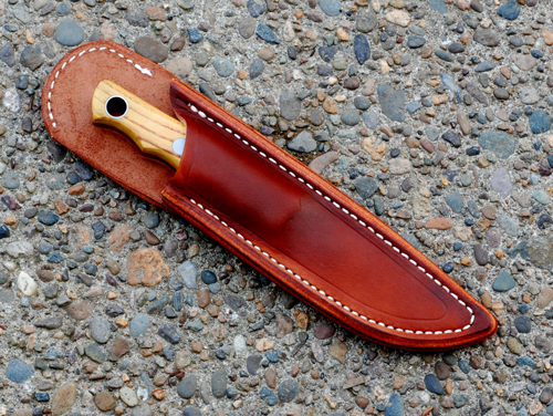 Wet-fitting knife sheath